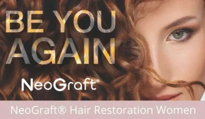 Neograft Hair Restoration for Women is offered by La Bella Vita Medi Spa in Rocklin, CA